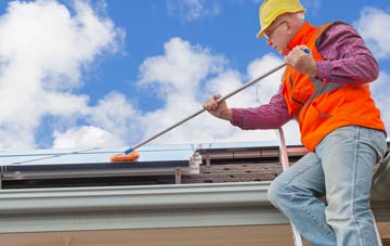 Little Preston soft wash roof cleaning